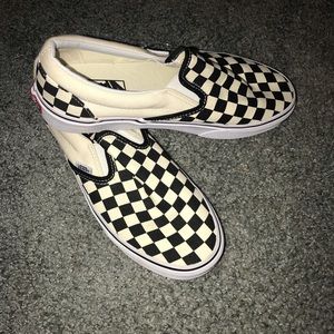 Checkered vans